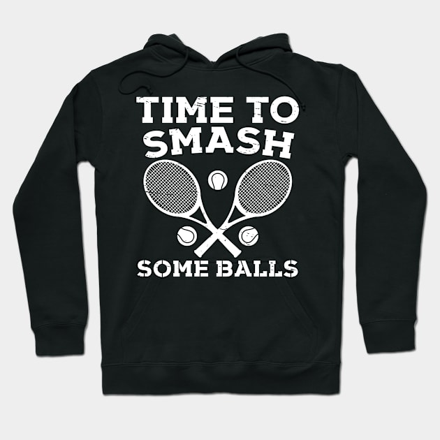 Time To Smash Some Balls Hoodie by Eugenex